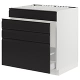 SEKTION / MAXIMERA Base cab f sink/waste sort/4 fronts