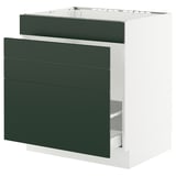 SEKTION / MAXIMERA Base cab f sink/waste sort/4 fronts