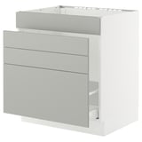 SEKTION / MAXIMERA Base cab f sink/waste sort/4 fronts