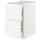 SEKTION / MAXIMERA Base cab with 2 fronts/3 drawers