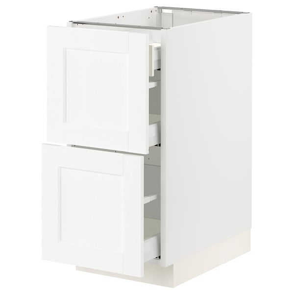 SEKTION / MAXIMERA Base cab with 2 fronts/3 drawers