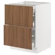SEKTION / MAXIMERA Base cab with 2 fronts/3 drawers