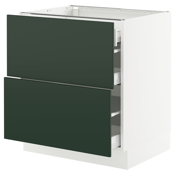 SEKTION / MAXIMERA Base cab with 2 fronts/3 drawers