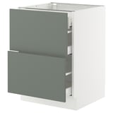 SEKTION / MAXIMERA Base cab with 2 fronts/3 drawers
