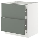 SEKTION / MAXIMERA Base cab with 2 fronts/3 drawers