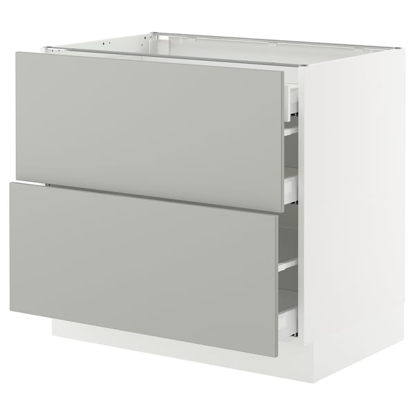 SEKTION / MAXIMERA Base cab with 2 fronts/3 drawers