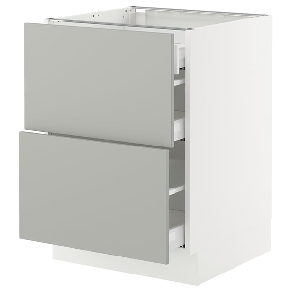 SEKTION / MAXIMERA Base cab with 2 fronts/3 drawers