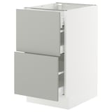 SEKTION / MAXIMERA Base cab with 2 fronts/3 drawers