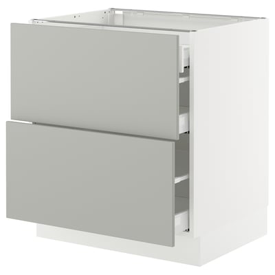 SEKTION / MAXIMERA Base cab with 2 fronts/3 drawers