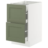 SEKTION / MAXIMERA Base cab with 2 fronts/3 drawers