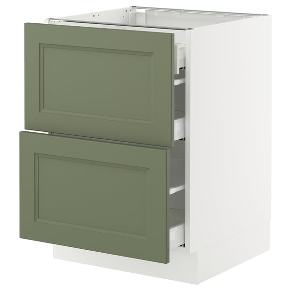 SEKTION / MAXIMERA Base cab with 2 fronts/3 drawers