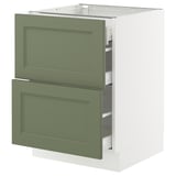 SEKTION / MAXIMERA Base cab with 2 fronts/3 drawers