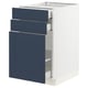 SEKTION / MAXIMERA Base cabinet/p-out storage/2 drwrs