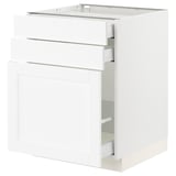 SEKTION / MAXIMERA Base cabinet/p-out storage/2 drwrs