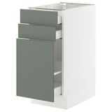 SEKTION / MAXIMERA Base cabinet/p-out storage/2 drwrs