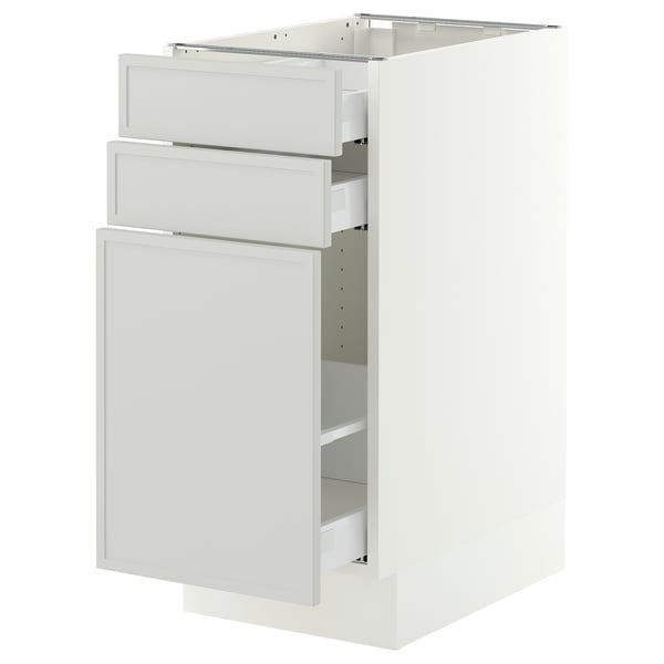 SEKTION / MAXIMERA Base cabinet/p-out storage/2 drwrs