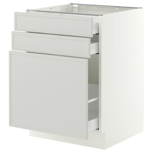 SEKTION / MAXIMERA Base cabinet/p-out storage/2 drwrs