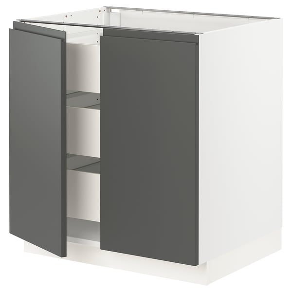 SEKTION / MAXIMERA Base cabinet w 2 doors/3 drawers