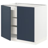 SEKTION / MAXIMERA Base cabinet w 2 doors/3 drawers