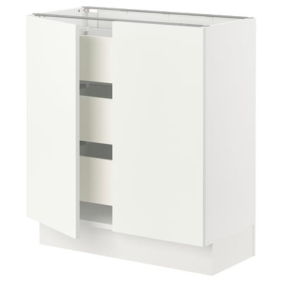 SEKTION / MAXIMERA Base cabinet w 2 doors/3 drawers