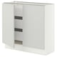 SEKTION / MAXIMERA Base cabinet w 2 doors/3 drawers