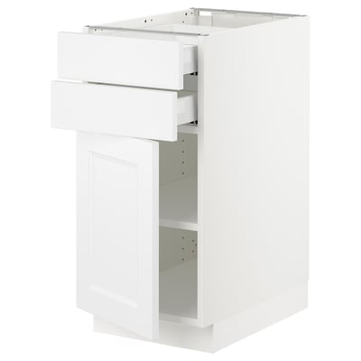 SEKTION / MAXIMERA Base cabinet w door/2 drawers