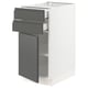 SEKTION / MAXIMERA Base cabinet w door/2 drawers