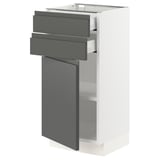 SEKTION / MAXIMERA Base cabinet w door/2 drawers