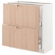 SEKTION / MAXIMERA Base cabinet with 2 drawers