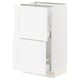 SEKTION / MAXIMERA Base cabinet with 2 drawers