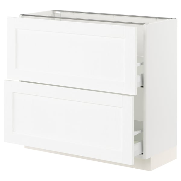 SEKTION / MAXIMERA Base cabinet with 2 drawers