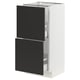 SEKTION / MAXIMERA Base cabinet with 2 drawers