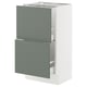 SEKTION / MAXIMERA Base cabinet with 2 drawers
