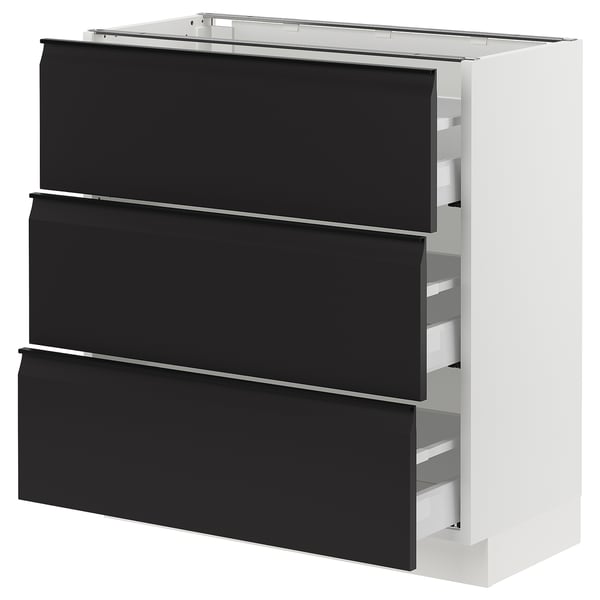 SEKTION / MAXIMERA Base cabinet with 3 drawers
