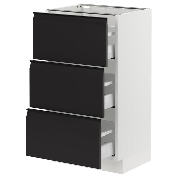 SEKTION / MAXIMERA Base cabinet with 3 drawers