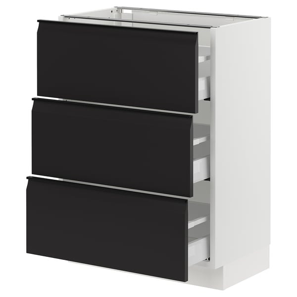 SEKTION / MAXIMERA Base cabinet with 3 drawers