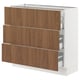 SEKTION / MAXIMERA Base cabinet with 3 drawers