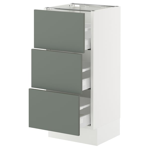 SEKTION / MAXIMERA Base cabinet with 3 drawers