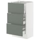 SEKTION / MAXIMERA Base cabinet with 3 drawers