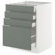 SEKTION / MAXIMERA Base cabinet with 4 drawers