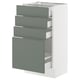 SEKTION / MAXIMERA Base cabinet with 4 drawers