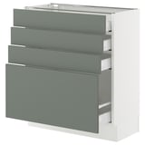 SEKTION / MAXIMERA Base cabinet with 4 drawers