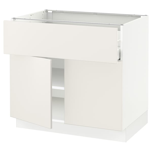 SEKTION / MAXIMERA Base cabinet with drawer/2 doors