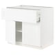 Option: SEKTION / MAXIMERA Base cabinet with drawer/2 doors
