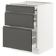 SEKTION / MAXIMERA Bc w pull-out work surface/2drw