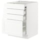 SEKTION / MAXIMERA Bc w pull-out work surface/3drw
