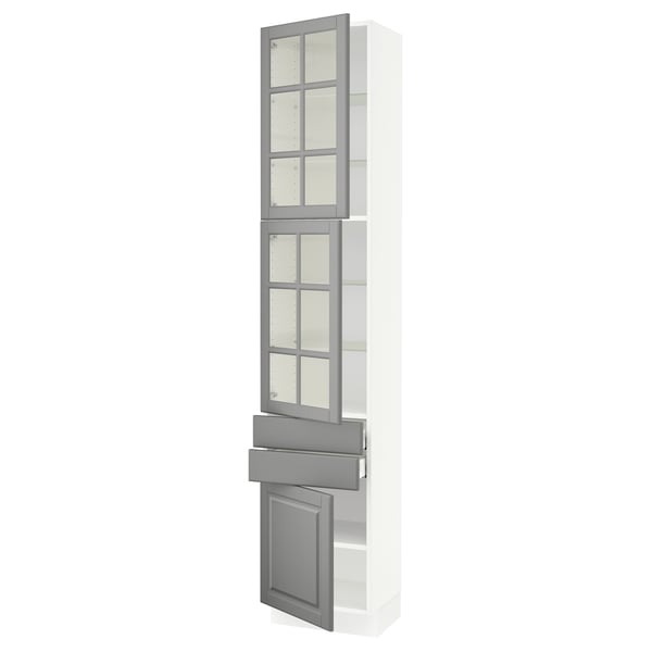 SEKTION / MAXIMERA Hi cb w 2 glass drs/2 drwrs/1 dr
