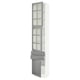 SEKTION / MAXIMERA Hi cb w 2 glass drs/2 drwrs/1 dr
