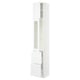 SEKTION / MAXIMERA Hi cb w glass dr/2 drawers/1 door