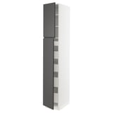 SEKTION / MAXIMERA High cb w 2 doors/shelves/5 drawers